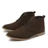 Transfronterizo ebay Amazon Botas Martin botas de cuero para hombre talla grande 46 talla caña baja zapatos de hombre punta fina estilo europeo y americano botas venta al por mayor