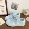 Tenis Blancos con Punta de Concha para Mujer 2026 Primavera Nuevos Versátiles de Suela Gruesa Casuales Estudiantes Nicho Estilo Coreano Zapatos Deportivos