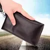 Nueva Cartera para Hombre Larga con Cremallera Estilo Coreano Moderna para Jóvenes de Negocios Multifuncional