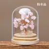 Runyang Joias Árvore de Cristal Natural Ornamento Árvore da Fortuna Garrafa dos Desejos Árvore da Vida Artesanato para Decoração de Casa