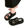 Sandalias de Plataforma con Suela Gruesa para Mujer, Sandalias Casuales de Moda para Exteriores de Verano, Nuevas Versátiles de Moda 2026 Zapatillas que Aumentan la Altura