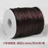 Cuerda para Nudos China 3 5 6 7 Tamaños Pulsera de Hilo Rojo Cuerda para Tejer DIY Pulsera Envuelta en Hilo Dorado Cuerda Trenzada Cuerda de Colores
