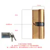 Cilindro de Cerradura Anti-Robo para Puerta de Cobre Puro, Tipo Universal para Uso Doméstico, Cilindro de Cerradura de Cobre para Puerta de Entrada, Cilindro de Cerradura de Repuesto para Puerta Interior de Dormitorio