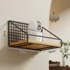 Suporte de Câmera Sem Furos, Suporte de Parede Doméstico Montado na Parede para Monitoramento Interno e Externo, Suporte de Base para Posicionamento de Roteador