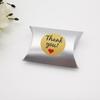 Caja de Dulces de Boda Estilo Bosque de Papel Kraft, Caja de Papel para Empaquetar Dulces de Recuerdo de Boda, Caja tipo Almohada de Forma Especial, Caja de Regalo de Dulces de Boda