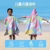 Suministro Exclusivo Transfronterizo Personalizado de Poncho con Capucha de Microfibra de 60*60cm para Niños, Toalla de Baño de Secado Rápido, Bata Cálida para Nadar