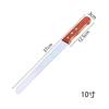Cuchillo para pastel de 10 pulgadas de acero inoxidable con mango de madera, directo de fábrica, cuchillo para tostadas dentado, dientes gruesos, dientes finos, cuchillo para pan plano