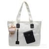 Bolso de Hombro de Lona Fresco y Único, de Moda y Tendencia, Nicho, Nuevo Modelo 2026, Gran Capacidad, Bolso de Mano Versátil Casual