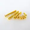 Tornillos Dorados, Tornillos para Máquina de Cabeza Redonda Dorada por Electroforesis, Tornillos para Iluminación de Cabeza Plana Chapados en Cobre M3M4M5 Venta al por Mayor