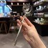 Colher de Sopa Martelada Estilo Japonês Tendência Colher de Cabeça Redonda Aço Inoxidável 304 Colher de Jantar Colher de Sopa Colher para Misturar Arroz
