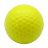 Pelota de práctica de doble capa para golf, multicolor, pelota de regalo, pelota sólida, pelotas de golf, pelota en blanco, se puede imprimir logo