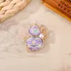 Calabaza de nudo de mariposa de perla de brocado Song, colgante de calabaza tejido de nuevo estilo chino, accesorios de joyería, accesorios de brocado Song estilo chino, lote mixto