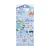 Pegatinas de animales lindos tipo caramelo de cristal, 3D en relieve, hechas a mano, educativas, para niños, adecuadas para álbumes de recortes y fundas de teléfono