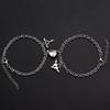2021 Nueva tendencia europea y americana pulsera magnética de amor un par de imanes se atraen llave geométrica pulsera para enamorados