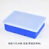 Moldes para cubitos de hielo de silicona de grado alimenticio al por mayor, charolas para hielo, cajas para hacer hielo, herramientas caseras para hacer hielo, moldes para cubitos de hielo tipo prensa
