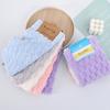 Nova toalha quadrada Cloud Lattice, lenço umedecido absorvente doméstico, toalha de mão com impressão colorida, toalha macia de waffle