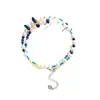 Collar Gargantilla Cadena Clavícula Diseño de Perla de Agua Dulce Natural Estilo Pintura al Óleo Retro de Verano