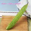 Modelos de Frutas y Verduras Falsas de Simulación Caucho Suave Varios Tamaños Pepino Verde Amargo Berenjena Tienda Decoración de Cocina Artículos de Exhibición Accesorios de Juego