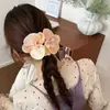 Nuevo Pinza para el Cabello de Flor Phalaenopsis Orewind de Principios de Primavera para Mujer, Disco para la Parte Trasera de la Cabeza, Pinza de Pato Lateral, Accesorios para el Cabello Estilo Inmortal