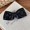 Elegante pinza de plátano con lazo multicapa de satén, pinza para coleta suave y elegante, pinza vertical, accesorio para el cabello simple y elegante