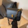 Bolso bandolera para mujer, de alta gama, para primavera y verano, combinable con todo, estilo retro, popular en Internet, pequeño, cuadrado, 2025