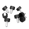 Pies de Ajuste para Muebles Almohadilla de Equilibrio Ajustable Plástico con Tornillo M6M8 A prueba de Golpes y Humedad Báscula Electrónica Soporte Pequeño Ancla