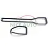 Adequado para 24 modificações do Ford Mustang, conjunto de decoração de interior de carro, conjunto decorativo de padrão de fibra de carbono ABS com lantejoulas