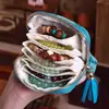 Nuevo joyero de alta gama y exquisito 2026 para guardar pulseras, collares y otros accesorios; también adecuado para guardar objetos pequeños como carteras