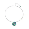 Colección Vintage de Qingdao Moda Versátil Lujo Ligero Joyería de Gama Alta Joyería de Estilo Francés de Nicho para Mujeres