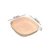 Plato escupe-huesos de panda de dibujos animados para mesa de comedor doméstica, estilo crema, bandeja para frutos secos y frutas, bandeja de almacenamiento de basura de escritorio