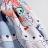 Pantalones Cortos de Playa Hawaianos con Estampado de Dibujos Animados de Verano para Adolescentes Hombres Delgados Sueltos Rectos Casuales de Secado Rápido