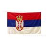 Bandera de Serbia Bandera de Serbia Copa de Europa Bandera de Serbia Bandera de poliéster Chunya Spinning