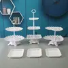 Soporte para exhibir postres, bandeja y piezas decorativas para mostrar pasteles, frutas y bocadillos; decoraciones de boda; exhibidor de sala de estar; bandeja de frutas personalizada