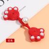 Fivela Cheongsam Fivela de Garra de Gato Pérola Fivela de Pano Feita à Mão Fato Tang Hanfu Moda Nacional Fivela Decorativa Pequena Fresca Acessórios Estilo Chinês