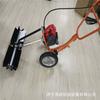 Barredora de Césped Pequeña Portátil Césped Artificial Después del Lavado con Arena Máquina de Cardado Césped Hierba Seda Desobstrucción Máquina de Hierba