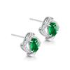 Aretes Geométricos Elegantes con Incrustaciones de Diamantes Azucarados Moda para Mujer Estilo Occidental Diseño Nicho de Alto Nivel Retro Combinan con Todo Joyería para la Oreja