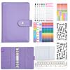 Explosiones Transfronterizas Macaron Cuaderno de Hojas Sueltas A6 Pequeño Fresco Estuche Desmontable Diario Libro de Mano Logotipo Personalizado