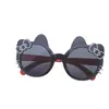 Óculos de sol infantis para gatinhos óculos de sol para bebês Princesinha gato de desenho animado fofo proteção solar óculos para fotos de bebê menina