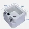 [10 Modelos] Tina de Baño de Pies Acrílica, Tina de Baño de Pies de ABS, Tina para Remojo de Pies de Salón de Uñas, Cubo de Plástico, Lavabo para Pies, Tina de Baño