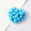 Cuentas Redondas de Color Sólido Acrílico para Niños DIY Hecho a Mano Material para Abalorios Cuentas de Color Primavera Cuentas de Color Caramelo Cuentas Dispersas Venta al por Mayor