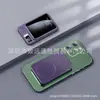 Agite o som do mesmo carregador magnético de 10000 mAh, carregamento rápido sem fio, ultrafino, portátil, com clipe traseiro, fonte de alimentação móvel