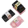 Set de Dos Piezas de Cajas de Empaque para Pasteles de Nieve, Cajas Rectangulares Desechables Transparentes para Hornear, Cajas para Postres de Hojaldre y Dumplings Verdes, En Stock