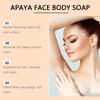 Jabón de Baño Oceaura Papaya Cúrcuma Piel Suave Nutre la Piel Libera Fragancia Jabón Limpiador Facial y Corporal
