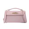 Bolsa Kelly Casual Vintage para Mulheres, Nova Moda Outono 2026, Bolsa de Ombro Único Transversal de Luxo para o Dia a Dia
