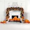 Calabaza de Halloween, Enredadera, Bruja Voladora, Celebridad de Internet Creativa, Regalo de Fiesta, Nuevo Producto Transfronterizo, Enredadera de Calabaza y Hoja de Arce
