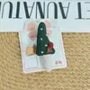 Estilo forestal, fresco, estilo pastoral, pinza para el pelo de bordado de tela con hongo, estilo coreano personalizado, pinza para el pelo delicada, pinza lateral, pinza para el flequillo
