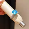 Anillo Abierto de Flor Redonda de Circonita Dopamina Nicho Sensación de Alta Gama Anillo para Dedo Índice Dulce Moda Ins Joyería para Manos Mujeres