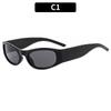 Nuevas Gafas de Sol Deportivas de Moda con Protección Solar Transfronterizas Europeas y Americanas Ins Libro Rojo Red Online Gafas de Sol Personalizadas