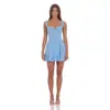 Primavera 2026 Nuevo Ropa de Mujer Transfronteriza Europea y Americana Amazon Más Vendido Vestido de Gasa de Color Sólido con Cordón Espalda Descubierta