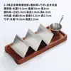 Suporte para Tacos Aço Inoxidável 304 Suporte para Tortillas Criativo Suporte de Exibição para Rolinhos de Milho Suporte para Tortillas Mexicanas